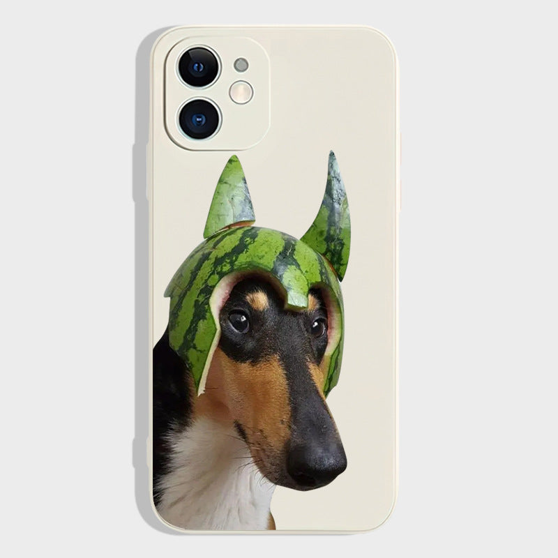 [Meme Case] Watermelon Dog Phone Casephone accessories - Three Fleas