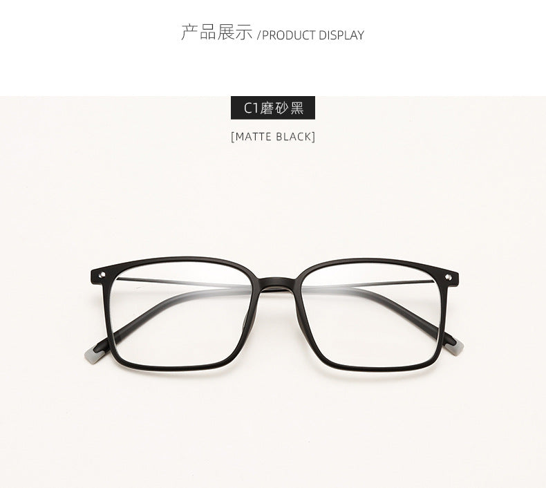 「Spectacle Frame」Retro Square Ultra-light FrameGlasss - Three Fleas