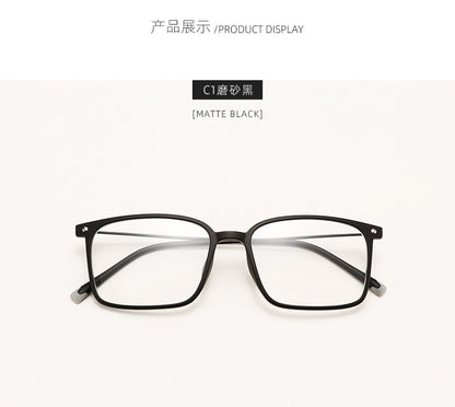 「Spectacle Frame」Retro Square Ultra-light FrameGlasss - Three Fleas