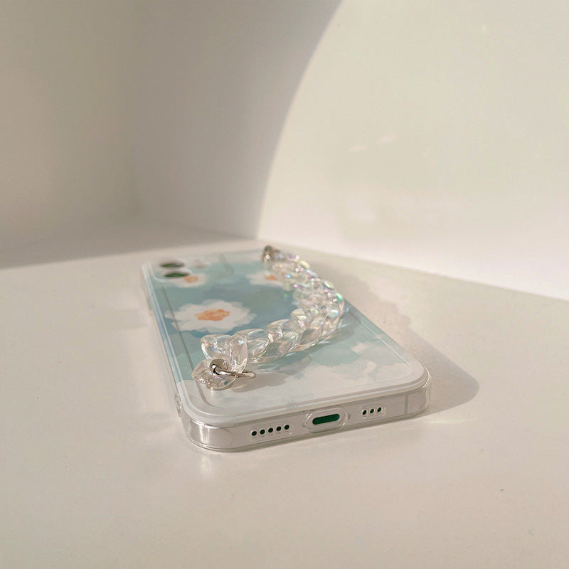 「iPhone」Phone Cover with Chainphone accessories - Three Fleas