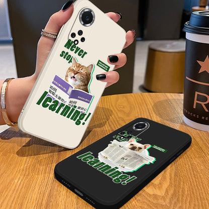 [Meme Case] Reading Newspapers Cat and Dog Phone Casephone accessories - Three Fleas