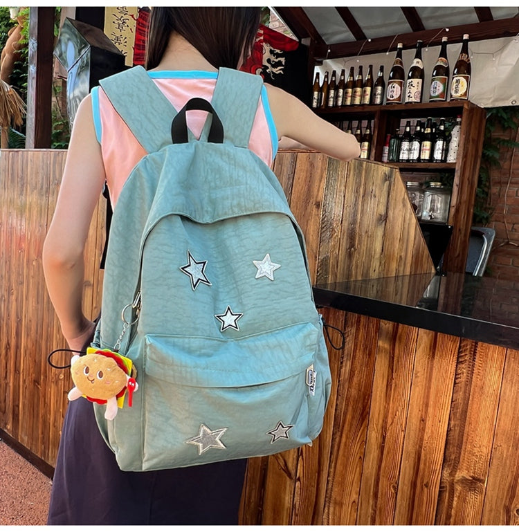 Back To School Stars Patch Backpack