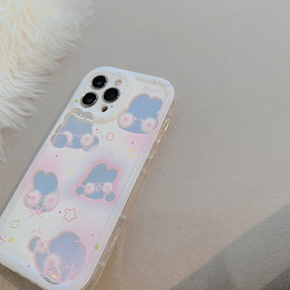 「iPhone」Laser Pink Rabbitphone accessories - Three Fleas