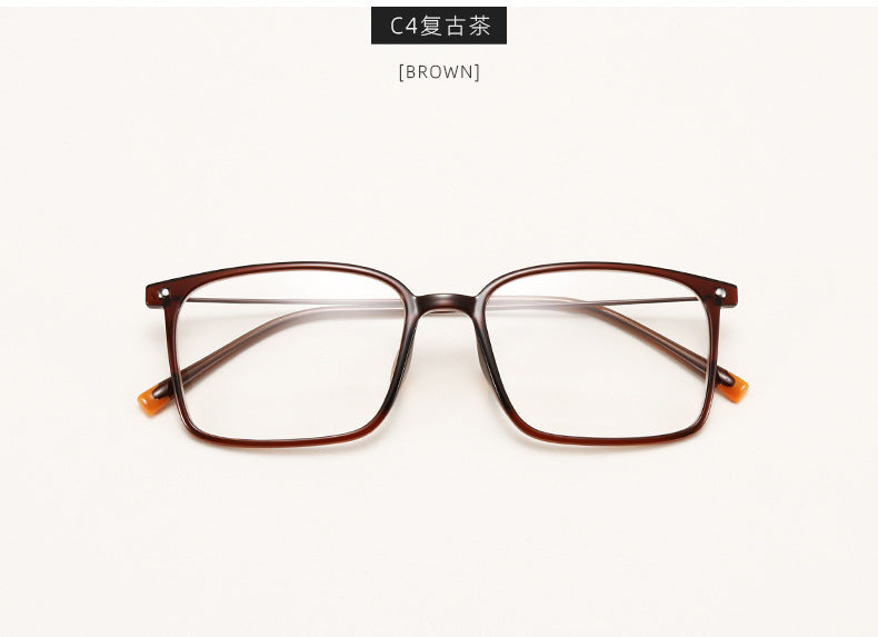 「Spectacle Frame」Retro Square Ultra-light FrameGlasss - Three Fleas