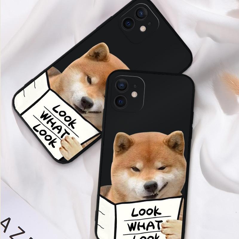 [meme case] Look What Look Couple Phone Case - Three Fleas