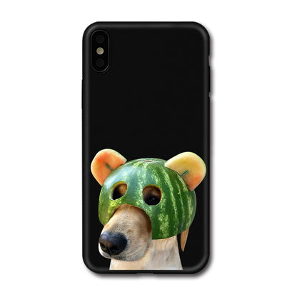[Meme Case] Watermelon Dog Phone Casephone accessories - Three Fleas