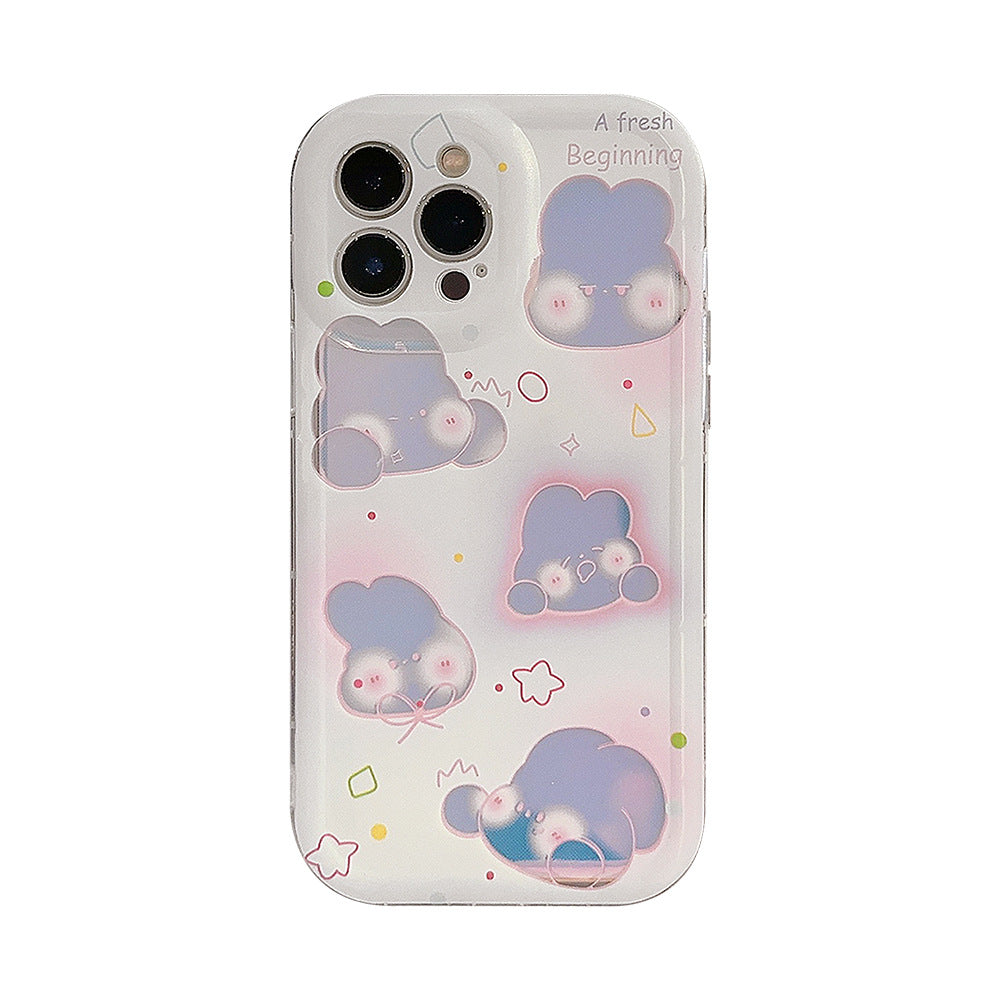 「iPhone」Laser Pink Rabbitphone accessories - Three Fleas