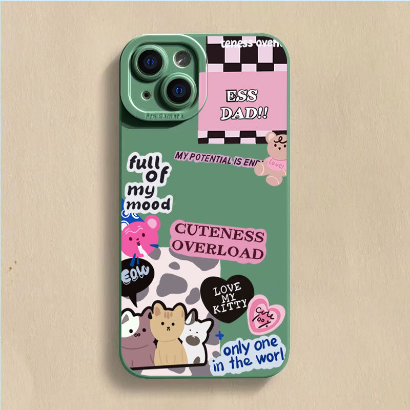 [ Meme Case ] Cuteness overload cat phone case | phone accessories | Three Fleas