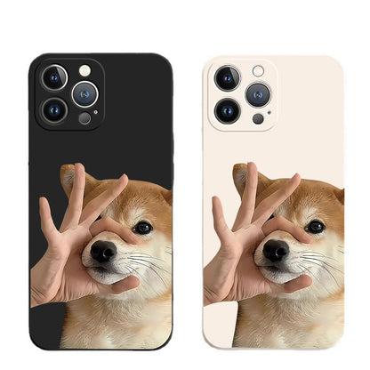 [ Meme Case ] Shut Up Dog Phone Casephone accessories - Three Fleas