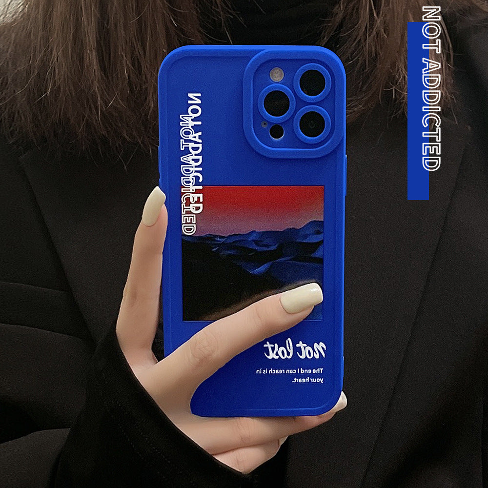 🏜️ Klein Blue Anti-fall Phone Cover for iPhone | Accessories 🏜️ Klein Blue Anti-fall Phone Cover for iPhone | Accessories