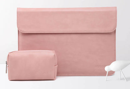 Three Fleas-Laptop-Sleeve-Bag-for-Macbook-Pro-Air-11-13-15-Case-Women-Men-Waterproof-Laptop-pink
