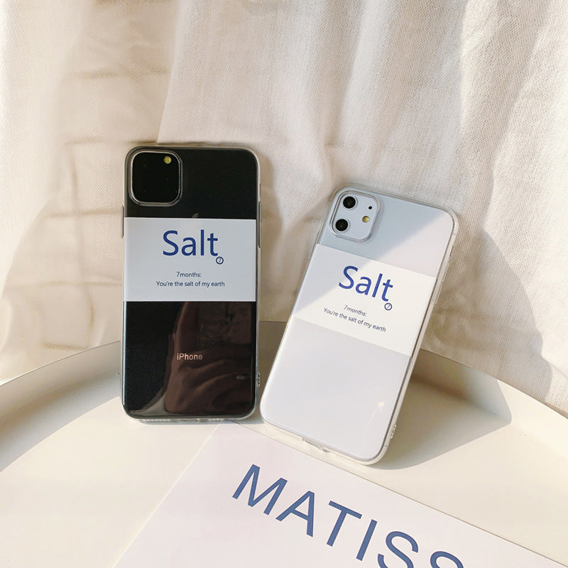 「iPhone」Salt Transparent Coverphone accessories - Three Fleas