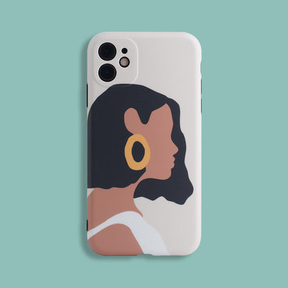 「iPhone」Girl Soft Coverphone accessories - Three Fleas