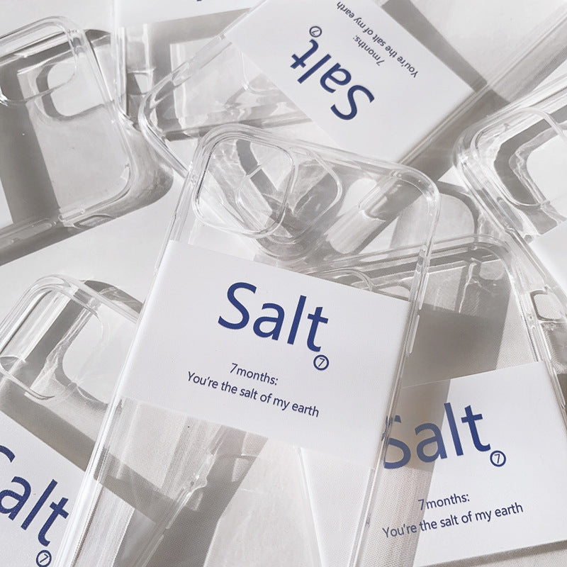「iPhone」Salt Transparent Coverphone accessories - Three Fleas
