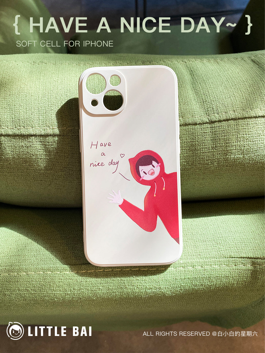 Have a nice dayphone accessories - Three Fleas