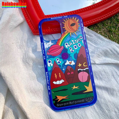 Unique Monster Couple Case-blue